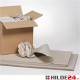 Schrenzpapier Bogen, grau | HILDE24 GmbH